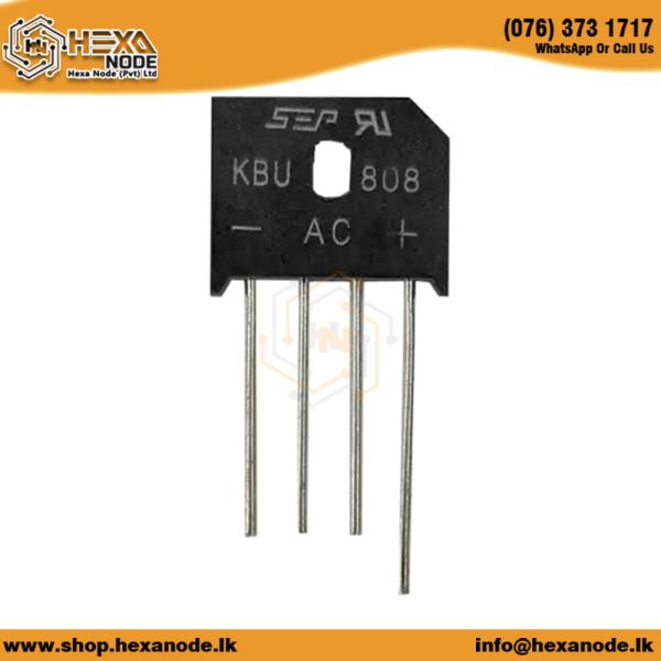 KBU808 800V 8A Bridge Rectifier