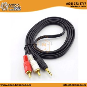 High Quality Stereo to 2RCA Cord 1.5m in length