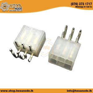 6 Way Car Connector Male PCB Straight (5569-8P)