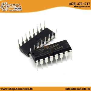 74LS48 / 7448 DIP BCD to 7-Segment Decoder/Driver with Internal Pull-ups