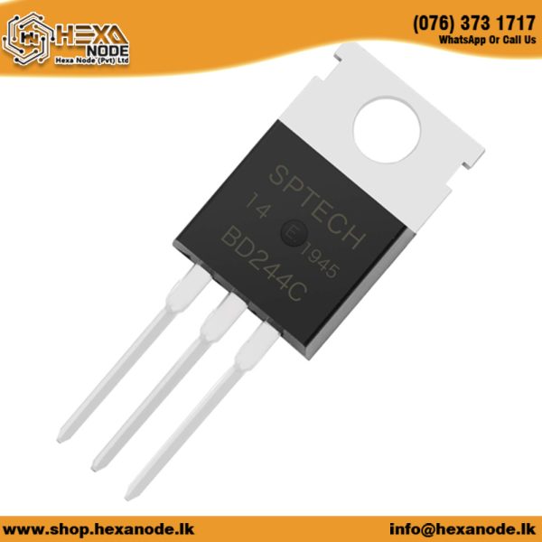 BD244C TO220 -100V -6A PNP Power Transistor