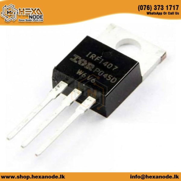 IRF1407 TO220 75V 130A N-Channel MOSFET