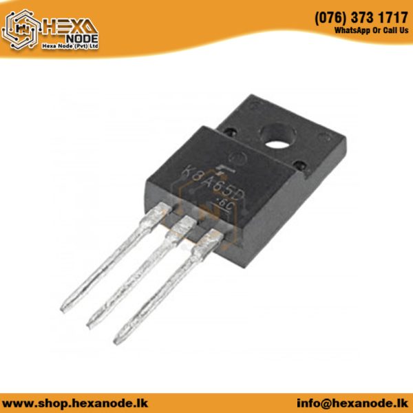 TK8A65D TO220F 650V 7.8A N-Channel MOSFET