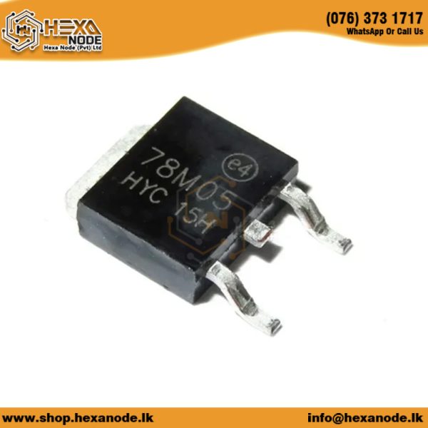 78M05 SMD TO252 / DPAK +5VDC Linear Voltage Regulator