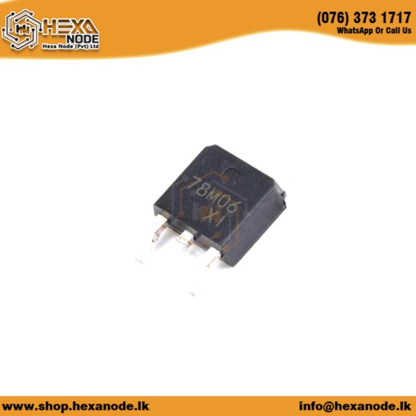 78M06 SMD TO252 / DPAK +6VDC Linear Voltage Regulator
