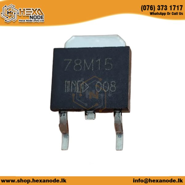 78M15 SMD TO252 / DPAK +15VDC Linear Voltage Regulator
