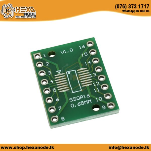SOP4-16 , SSOP4-16 To DIP PCB Conversion Board