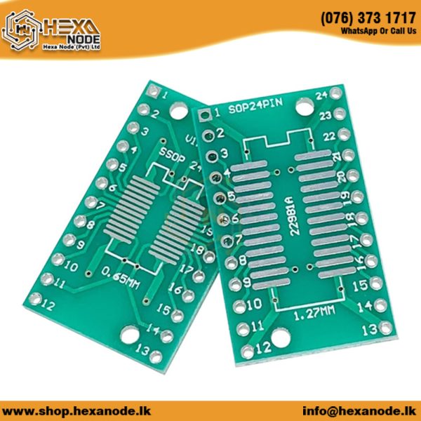 SOP8-24 , SSOP8-24 To DIP PCB Conversion Board