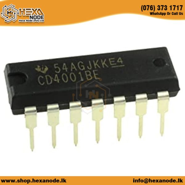 CD4001 DIP Quad 2-Input NOR Gate