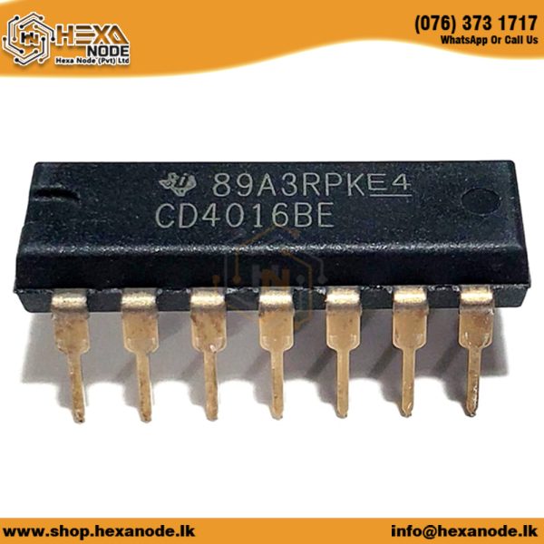 CD4016 DIP Quad Bilateral Switch IC