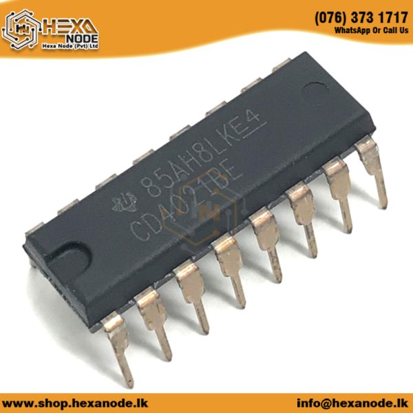 CD4021 DIP 8-Bit Static Shift Register with Asynchronous Parallel Load Input IC