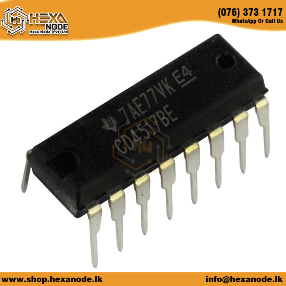 CD4517 DIP Dual 64-Bit Static Shift Register