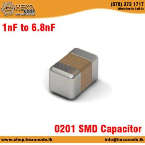 1nF to 6.8nF 0201 - 10% 50V / SMD Capacitor