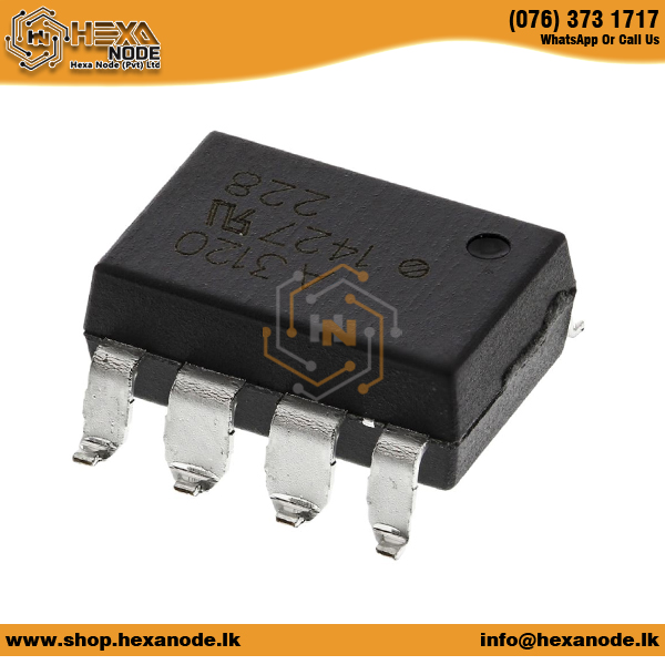 HCPL-3120 SMD DIP Type 30V IGBT Gate Driver Optocoupler