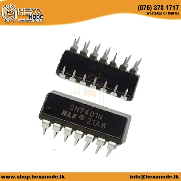 SN7401N DIP Quad 2-Input And Gate with Open Collector Output
