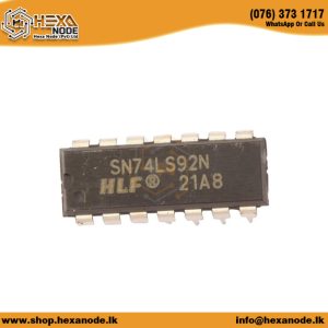 74LS92 DIP Divide-By-12 Counter (Separate Divide-By-2 SND Divide-By-8 Sections)