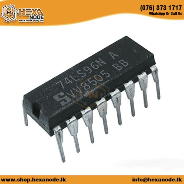 74LS96 DIP 5-Bit Parallel-In/Parallel-Out Shift Register, Asynchronous Preset