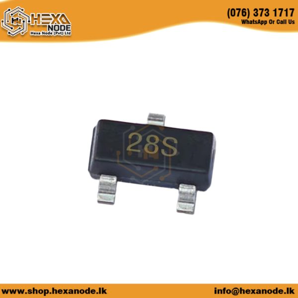 M28S 28S SOT23 40V 1.25A NPN Transistor
