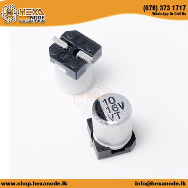 10UF 16V 4X5.3mm SMD Electrolytic Capacitor