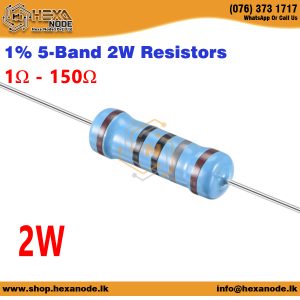 (1Ω / 1R) - (150Ω / 150R) 1% 5-Band 2W Resistor