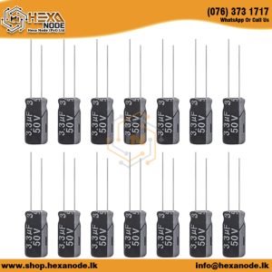 3.3µF / 3.3uF 50V,400V Electrolytic Capacitor
