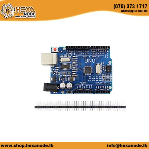 ARDUINO UNO REV 3 WITH Atmega328P-AU Microcontroller – Arduino UNO NORMAL