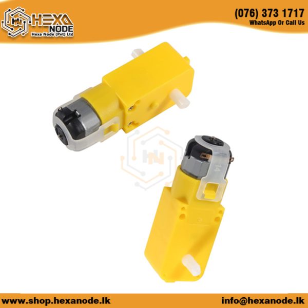 Gear Motor With Plastic Housing (No Wheel)