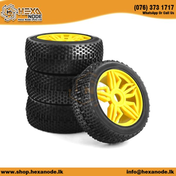 42mm Rubber Wheel for 3mm Shaft