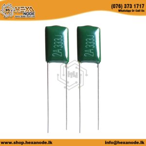 33nF Code-333 100V Mylar Capacitor