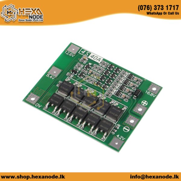 LI-ION 18650 4S 40A BMS Battery Protection Board 14.4V 14.8V 16.8V - Image 2