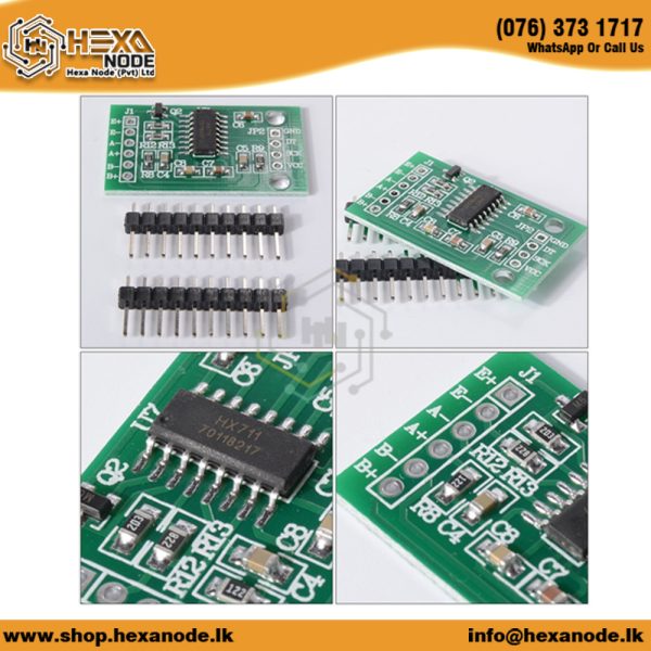 HX711 Dual-Channel 24-Bit Ad Conversion Weighing Sensor Module For Load Cell - Image 2