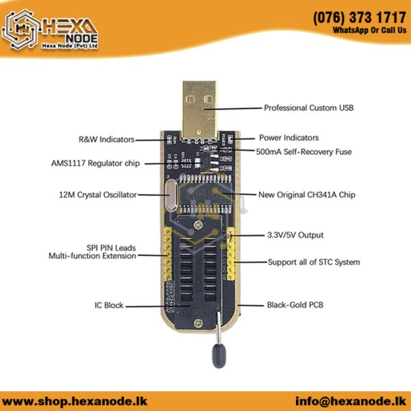 CH341A 24 25 Series EEPROM Flash Bios USB Programmer - Image 2