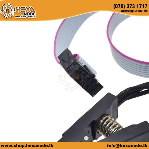 SOP8 Test Clamp With Cable And SOP16/8 DIP8 Extender PCB - Image 2