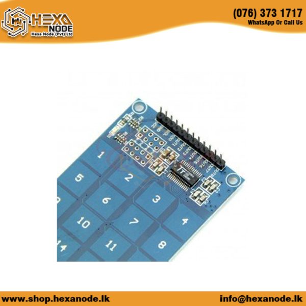 4X4 16 Channel Digital Capacitive Touch Sensor Module - Image 2