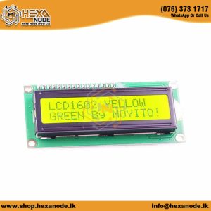 1602 16X2 Yellow Backlight LCD Display