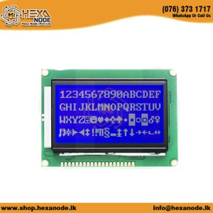 12864 128X64 Dots Graphic Blue Backlight LCD Display