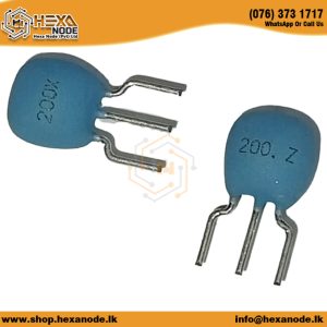 20.000MHz / 20MHz 3Pin Ceramic Crystal