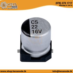 22uF 16V 4X5.3mm SMD Electrolytic Capacitor