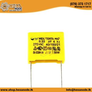 0.33uF 275VAC Polypropylene Film Capacitor