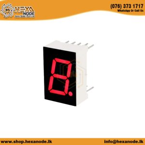 1 Digit 7 Segment / SSD Red Color 0.8" Common Cathode