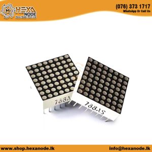 8X8 3mm Red LED Dot Matrix Display - Common Anode