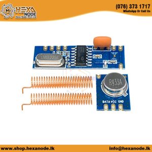433MHz 100M Wireless Module Kit ASK Transmitter STX882 + ASK Receiver SRX882 With Copper Spring Antenna