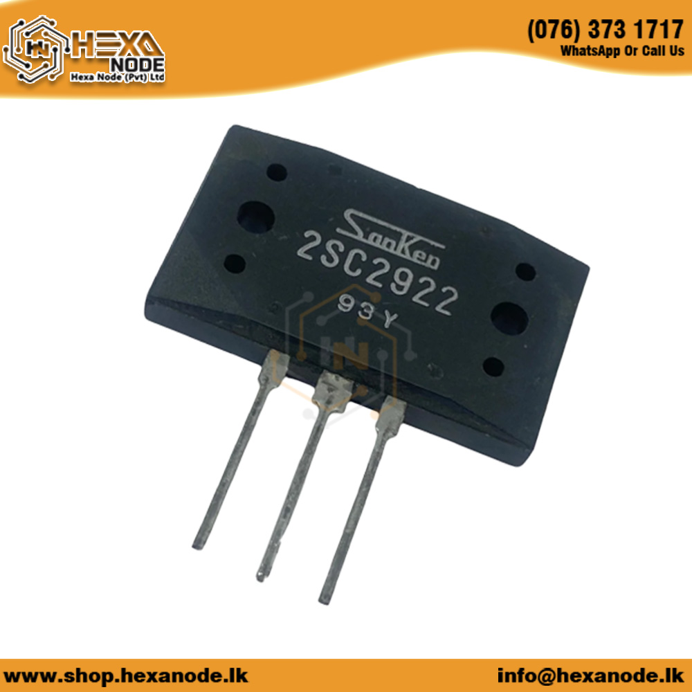 2SC2922 Original NPN 180V 15A Planar Silicon Transistor