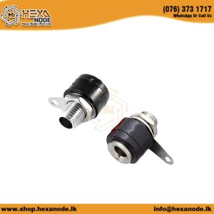 Banana Socket Female Short Black 4mm BS-5-04