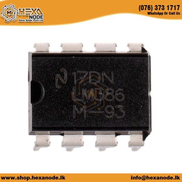 LM386N DIP 4-12V 4mA Low Voltage Audio Amplifier
