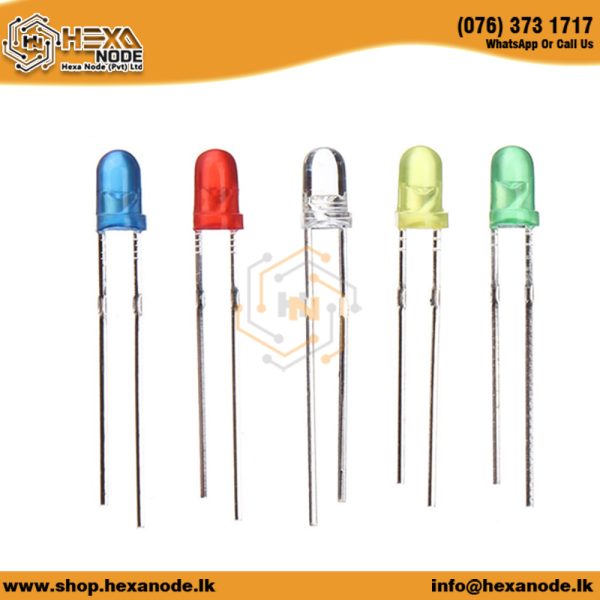 3mm Color LED - All Colors