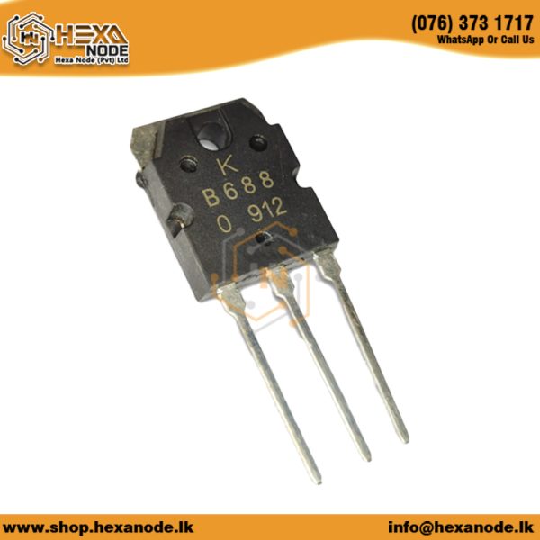 B688 TO-247 PNP Power Transistor (120V,8A,80W)