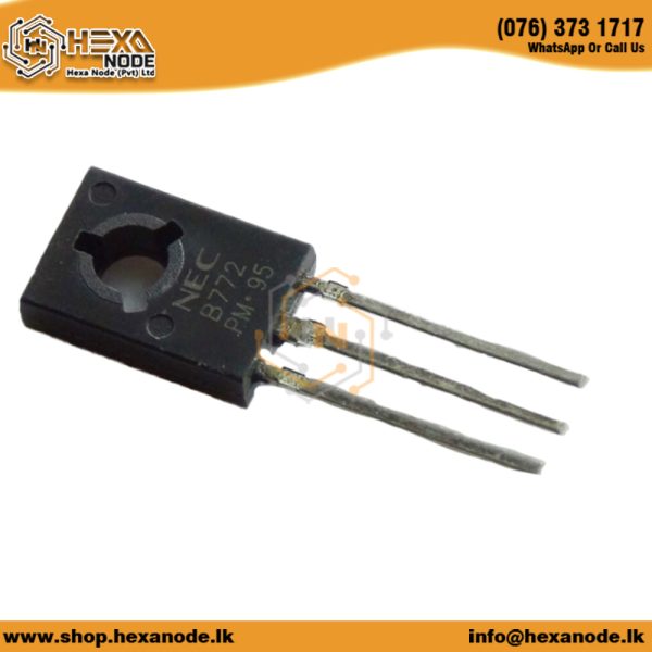 B772 TO-126 Medium Power Low Voltage Transistor(PNP)
