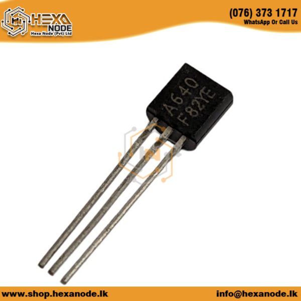 A640 TO-92 PNP TRANSISTOR