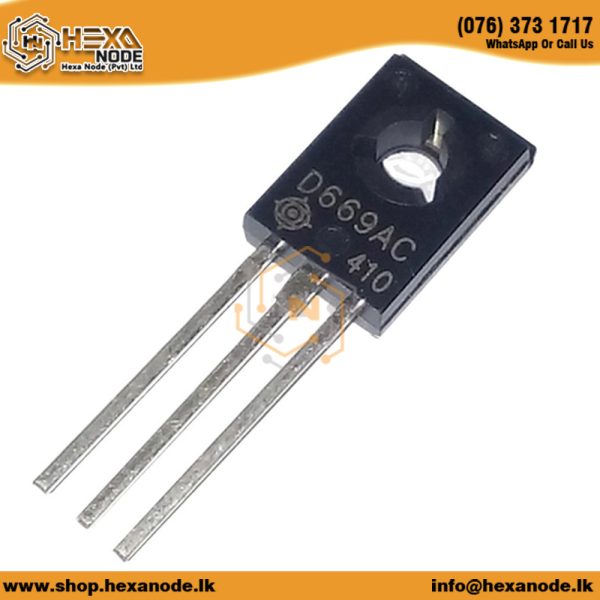 A669 TO-126 NPN Transistor